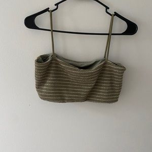 Billabong Green Bikini Top